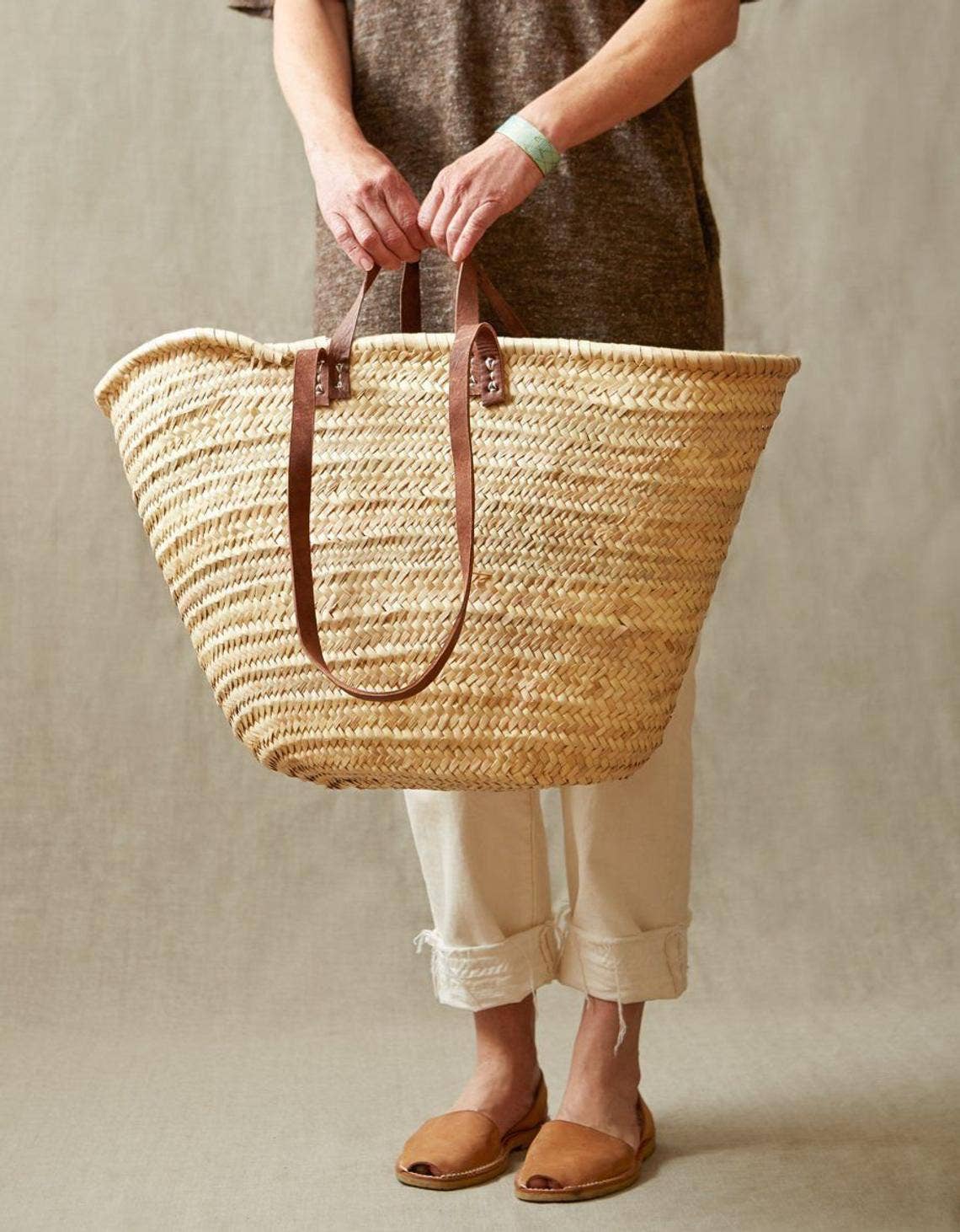Straw Sun Tote