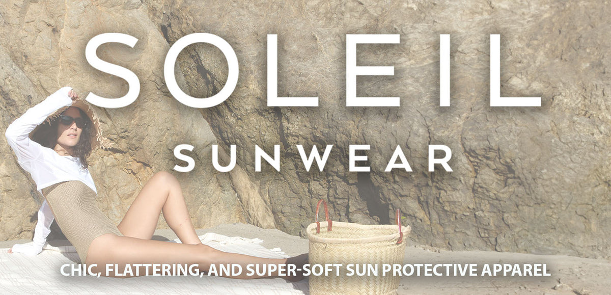 Soleil Sunwear, chic, soft and light weight sun-protective apparel